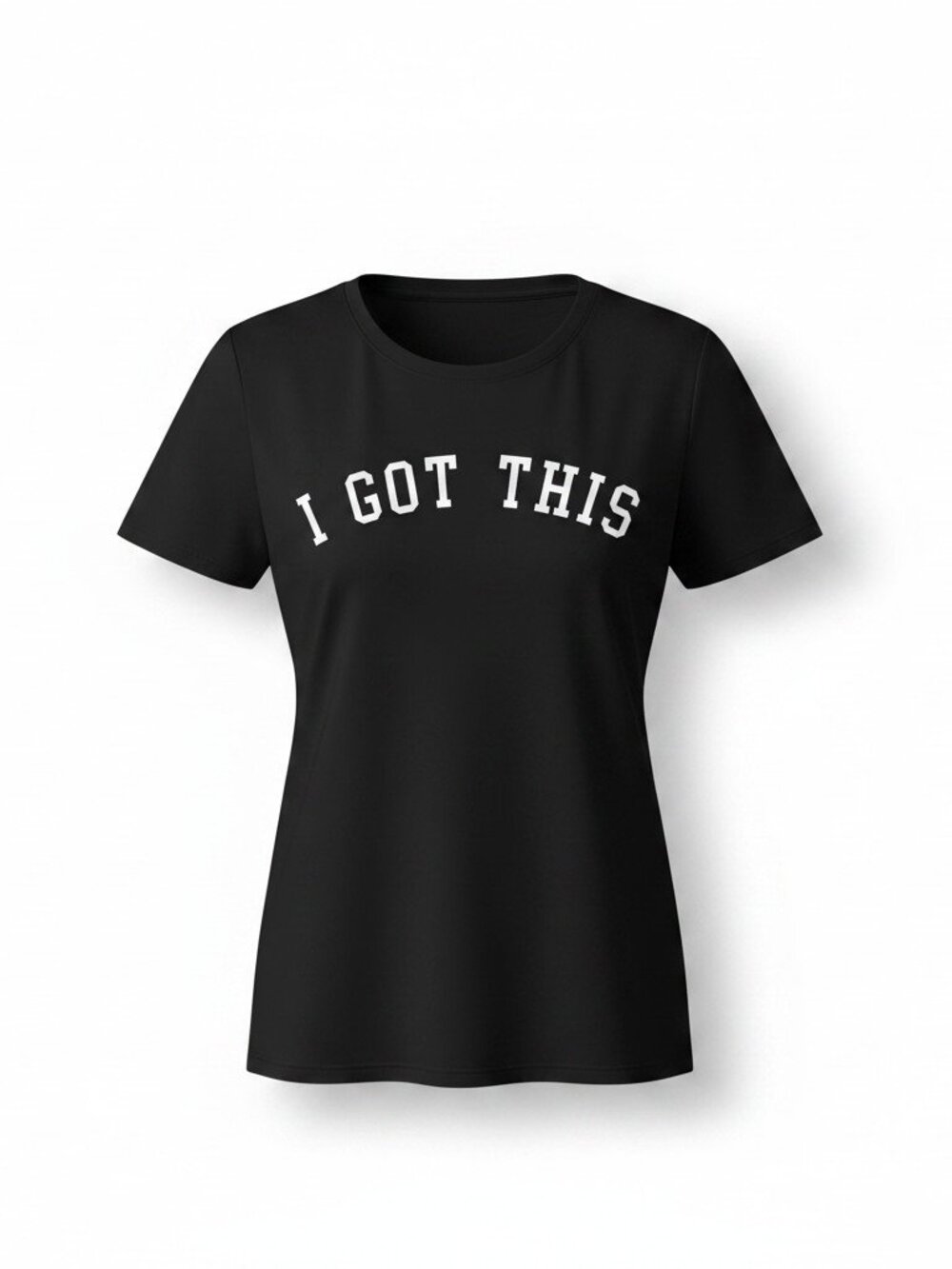 Modern Lux I Got This Graphic Tee Shirt Black White Size XL Short Sleeve